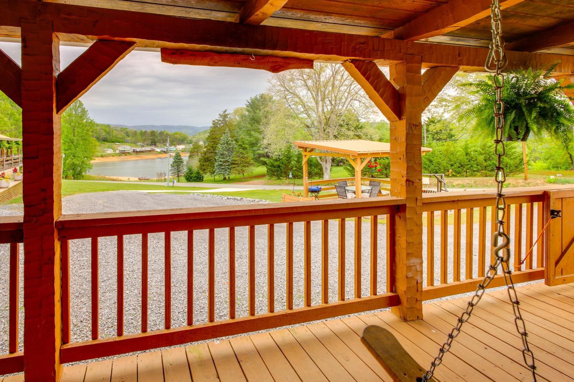 Rivers View - Cherokee Lake Cabin With Fire Pit! Bean Station Dış mekan fotoğraf
