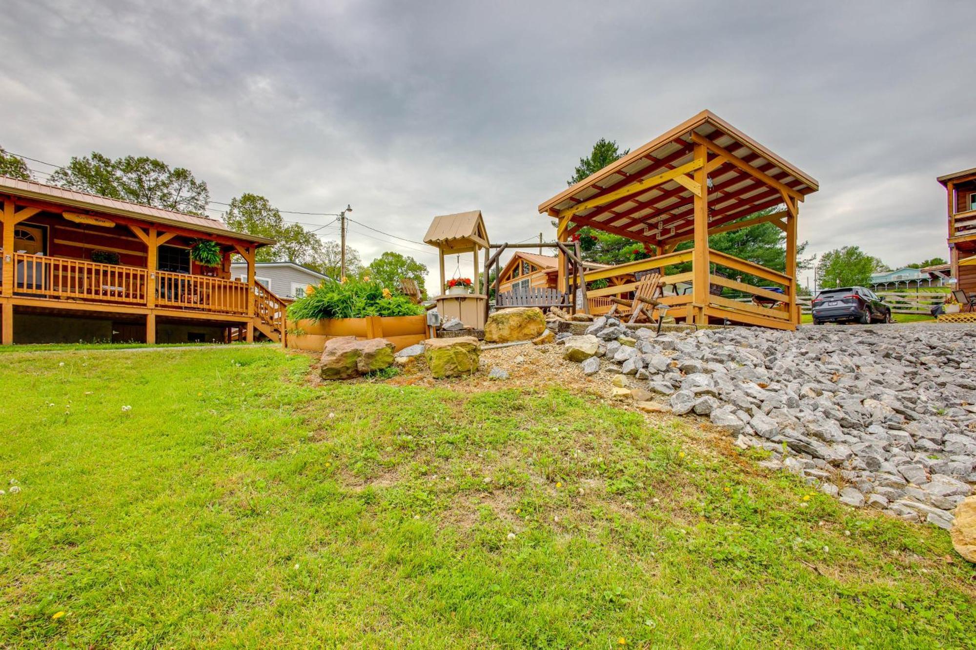 Rivers View - Cherokee Lake Cabin With Fire Pit! Bean Station Dış mekan fotoğraf