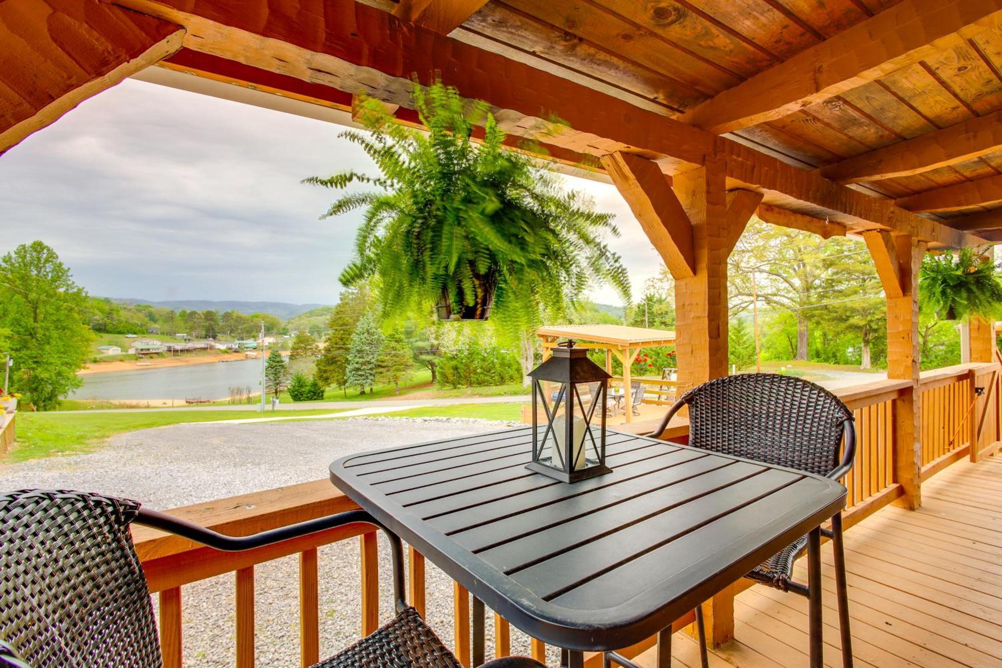 Rivers View - Cherokee Lake Cabin With Fire Pit! Bean Station Dış mekan fotoğraf