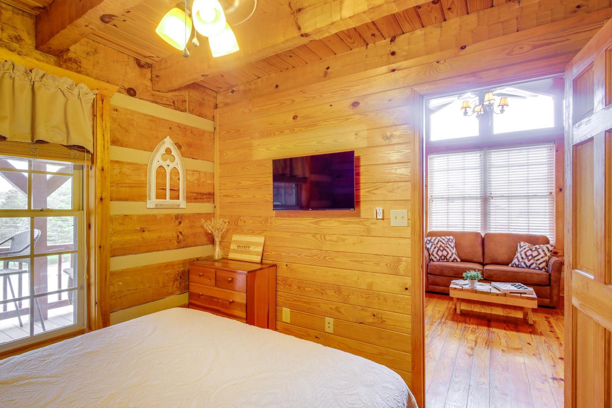 Rivers View - Cherokee Lake Cabin With Fire Pit! Bean Station Dış mekan fotoğraf