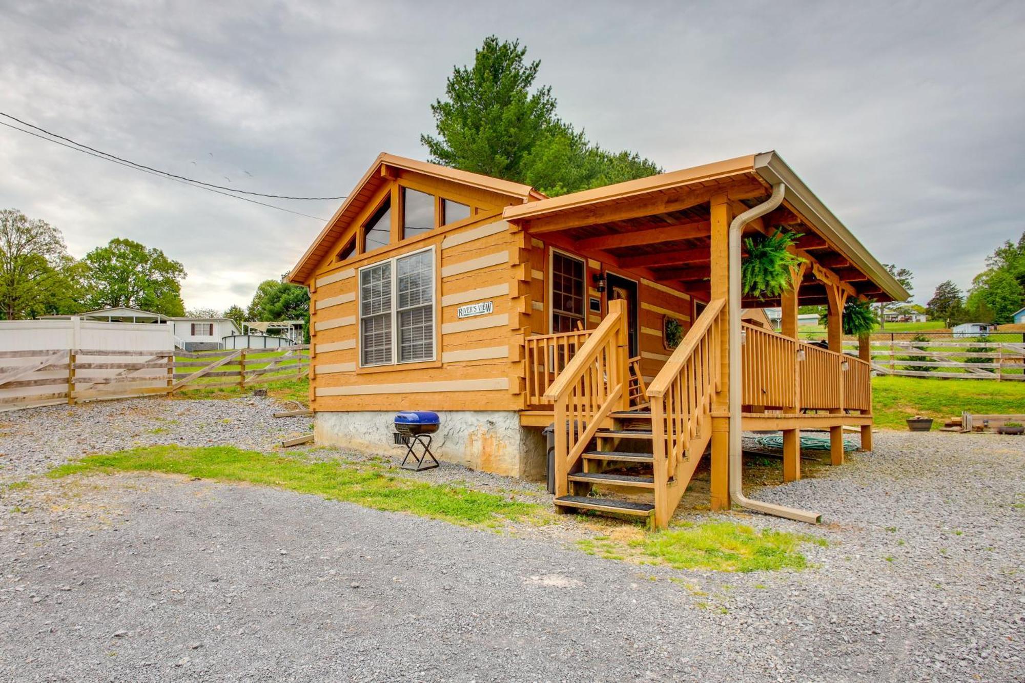Rivers View - Cherokee Lake Cabin With Fire Pit! Bean Station Dış mekan fotoğraf